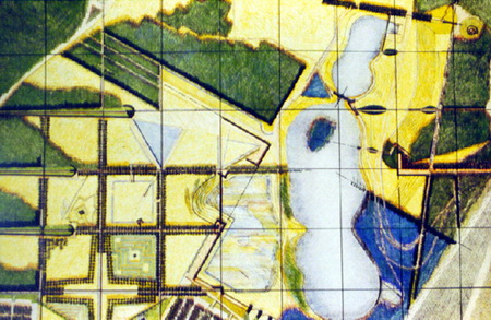 ͼ3������԰��ƽ��ͼ